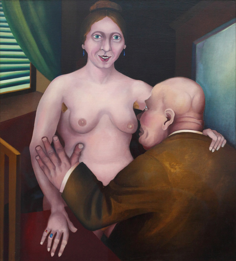 Dirne (Prostitute) by Heinrich Davringhausen, 1921